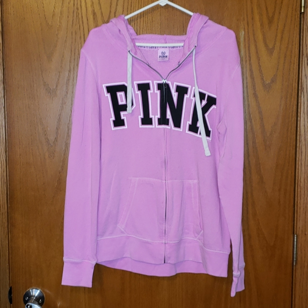 PINK ZIP UP